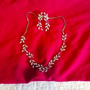 CZ diamond Indian necklace